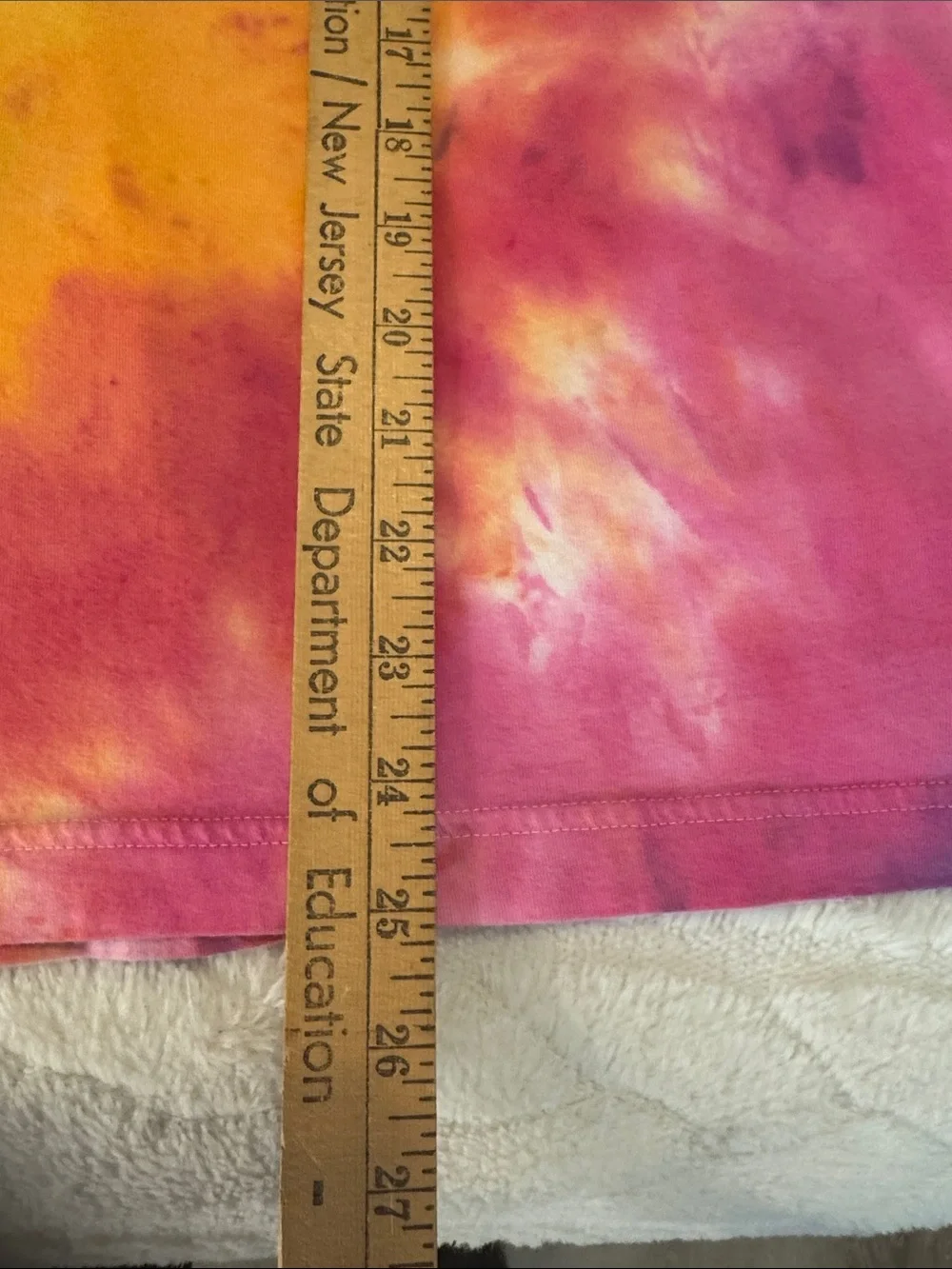 Girls' Tie-Dye Logo Tee - Multicolor